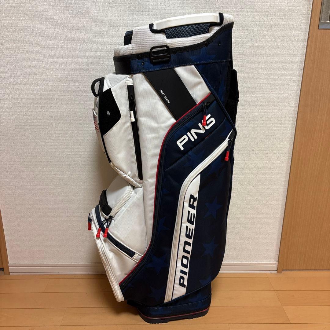 PING PIONEER キャディバッグ アメリカ国旗