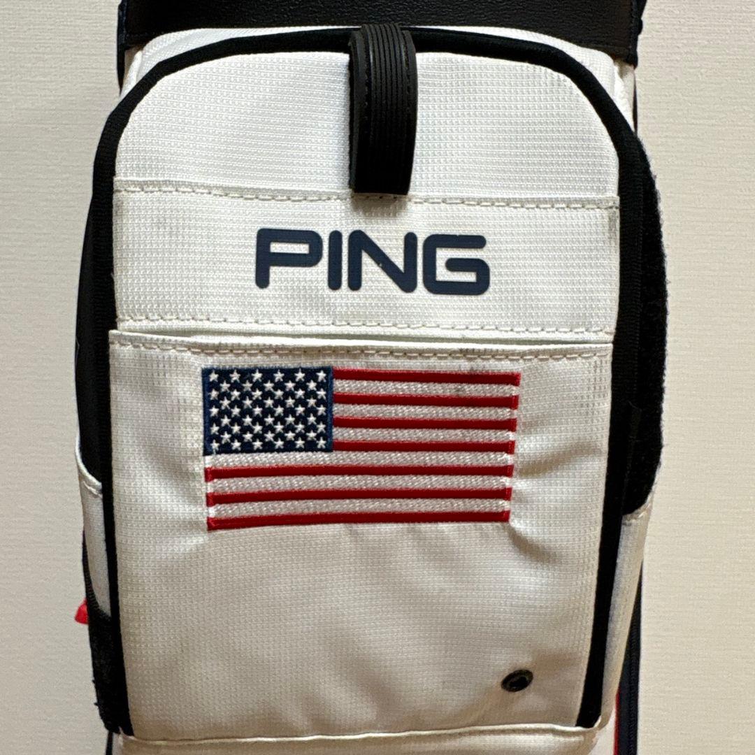 PING PIONEER キャディバッグ アメリカ国旗