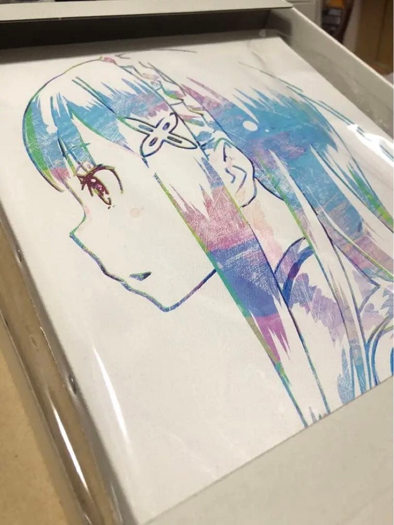 完売品 激レア‼️リゼロ キャンパスボードani-art