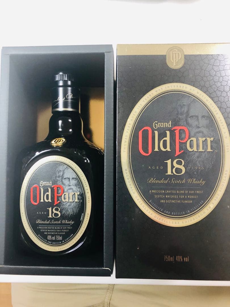Old Parr オールドパー18年　93年発売　 ３１年もの。