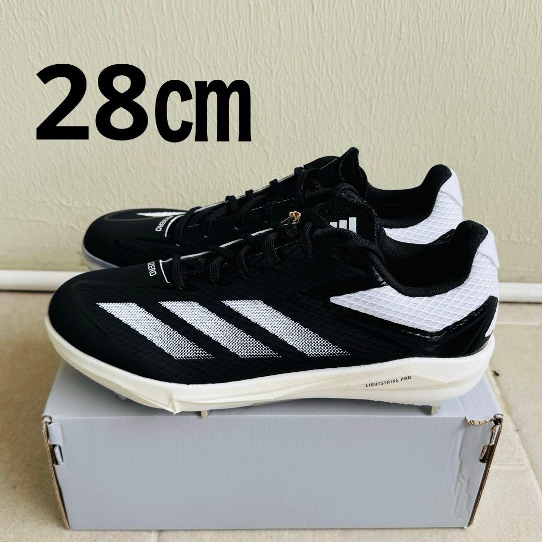 アディダス　アディゼロ　インパクト　野球スパイク　28㎝