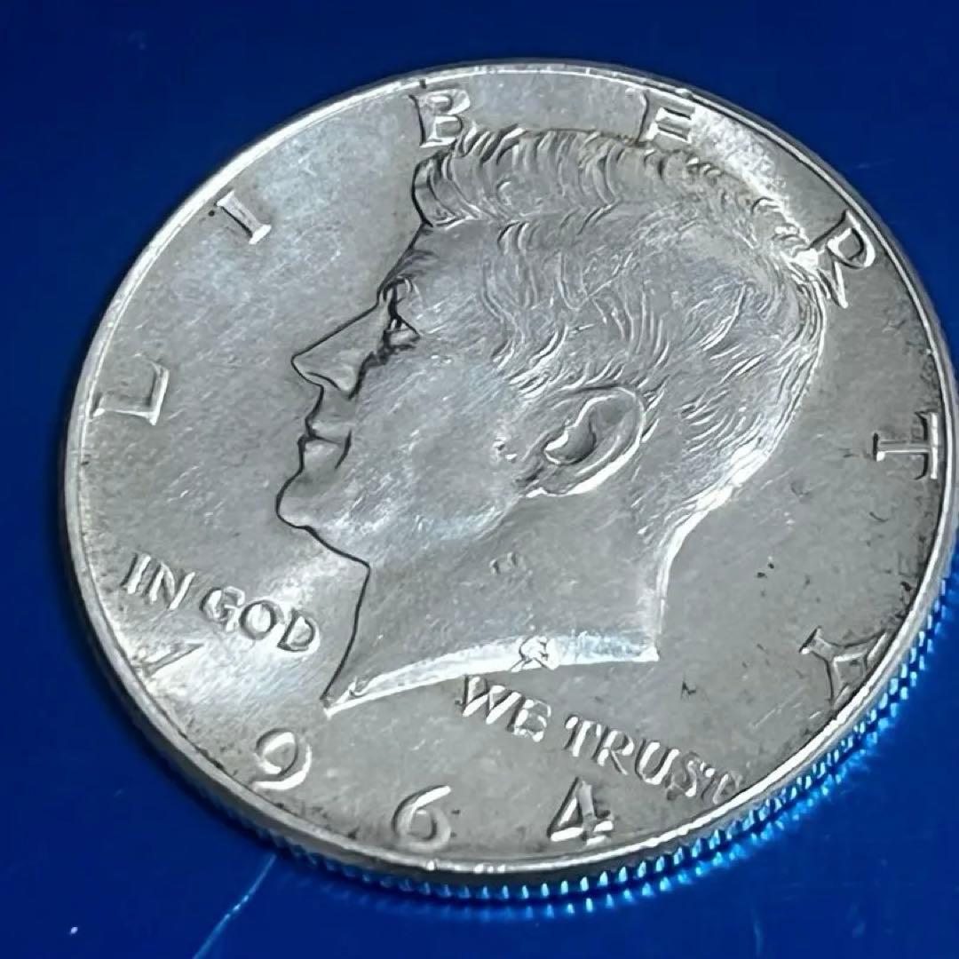 1964年ハーフダラー銀貨