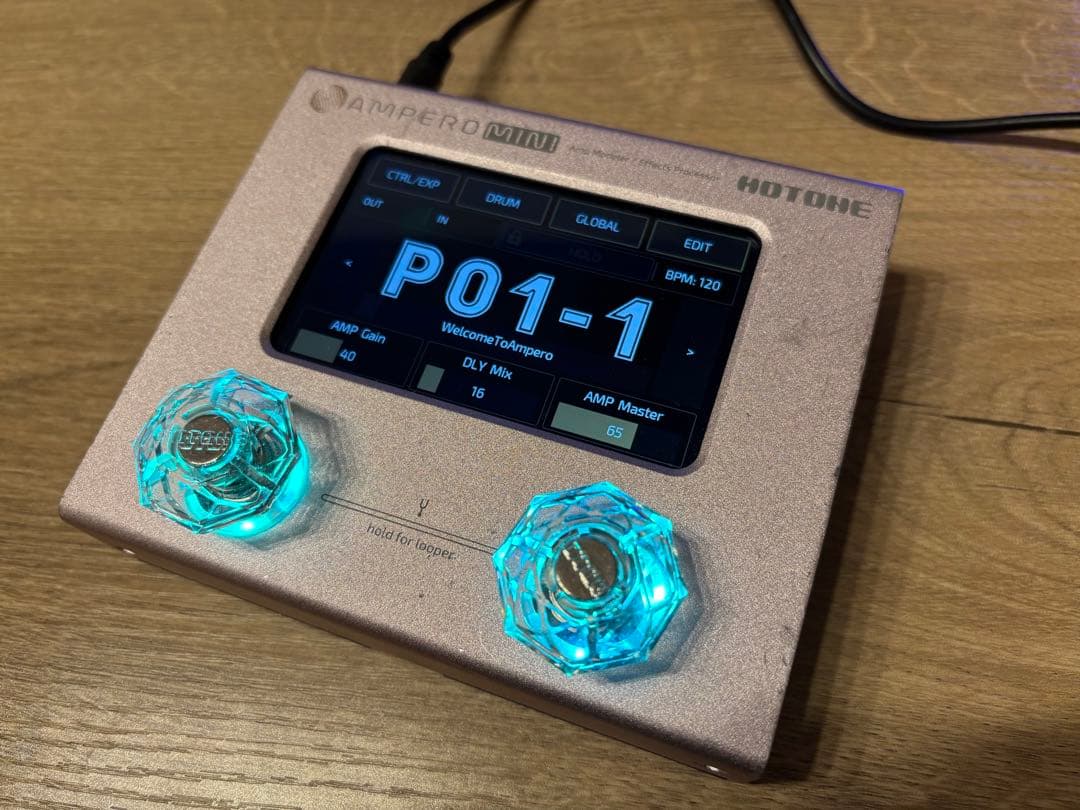 ampero mini マルチエフェクター