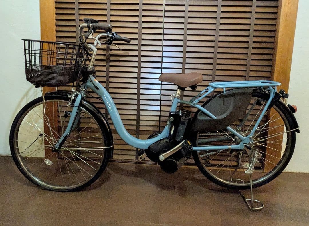 新品未使用　ヤマハ 電動アシスト自転車　水色　ワケアリ特価＋豪華おまけ付き！