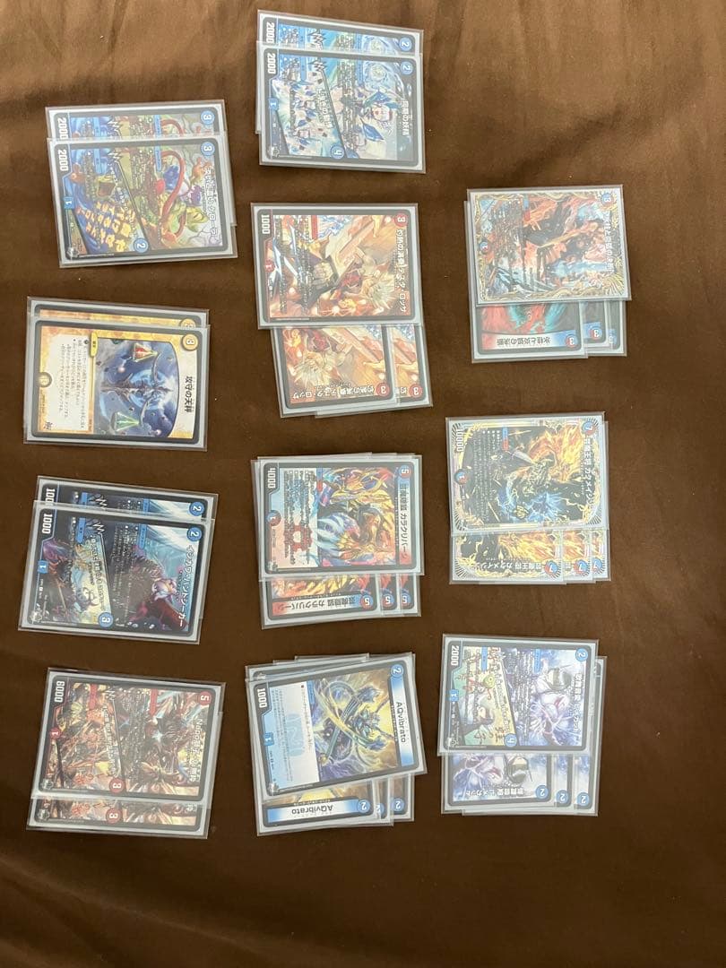 赤青マジック デッキ 3重スリーブ＋デッキパーツ付き