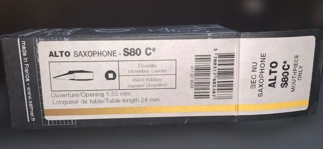 Selmer セルマー S90 アルトサックス マウスピース 180