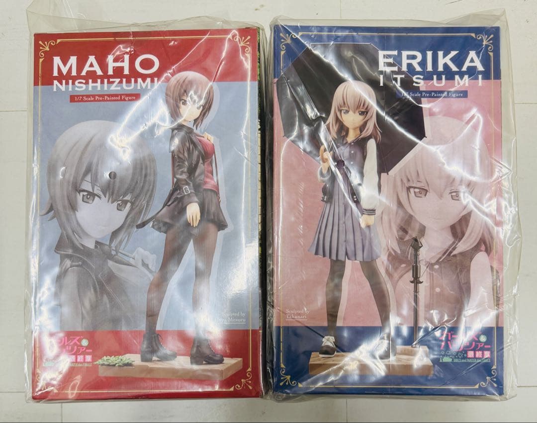 新品 同時購入特典付き フィギュア道 西住まほ・逸見エリカ ガールズ＆パンツァー