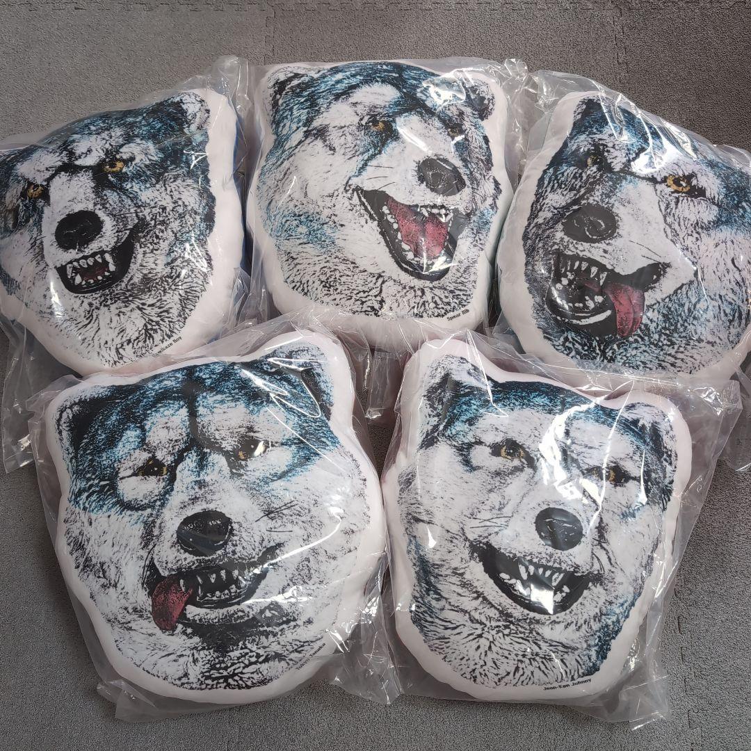 一番くじ MAN WITH A MISSION フェイスクッションコンプセット