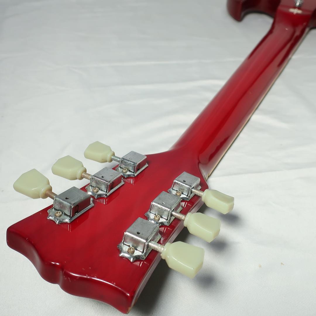 Maison SGタイプ エレキギター ケース付き セットネック