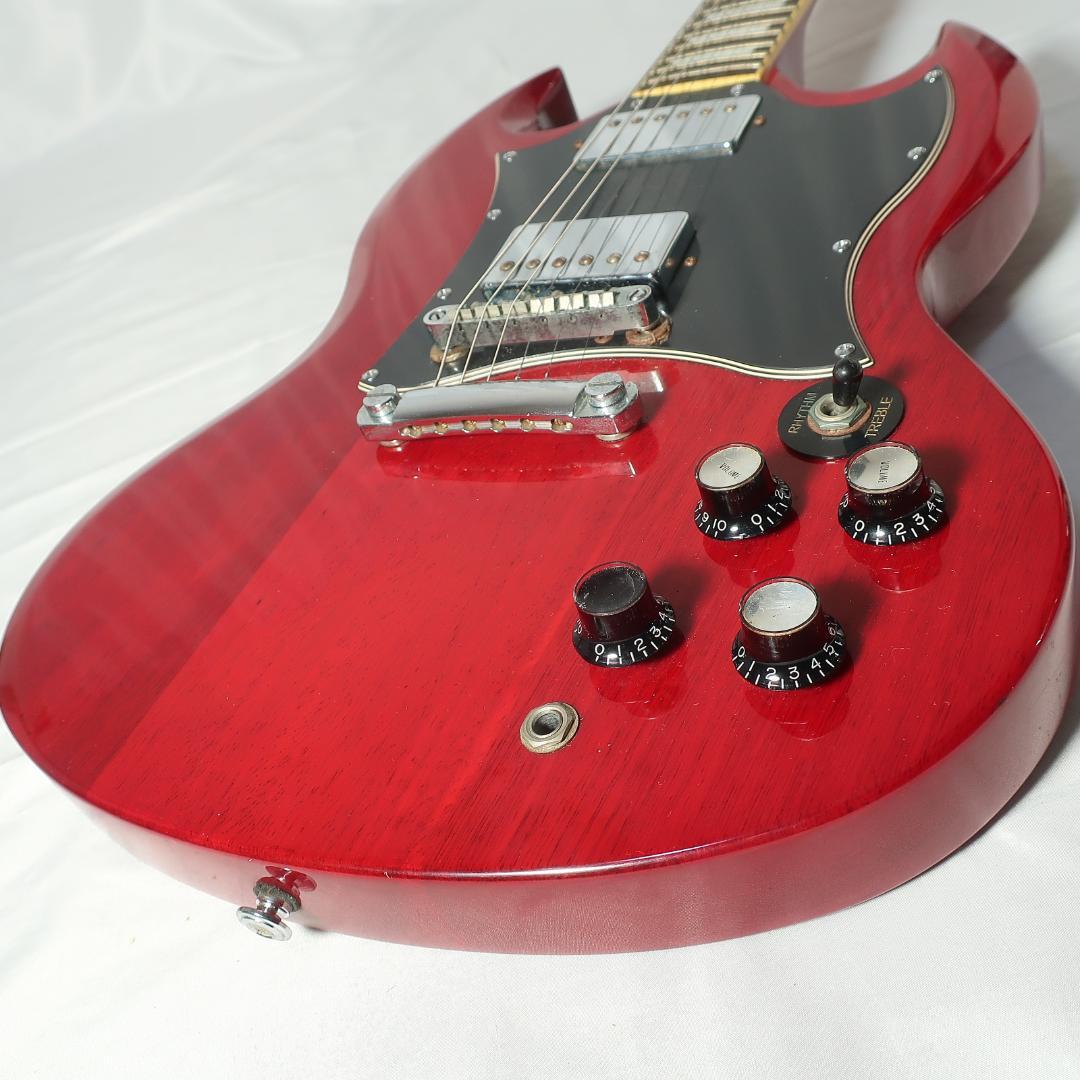 Maison SGタイプ エレキギター ケース付き セットネック