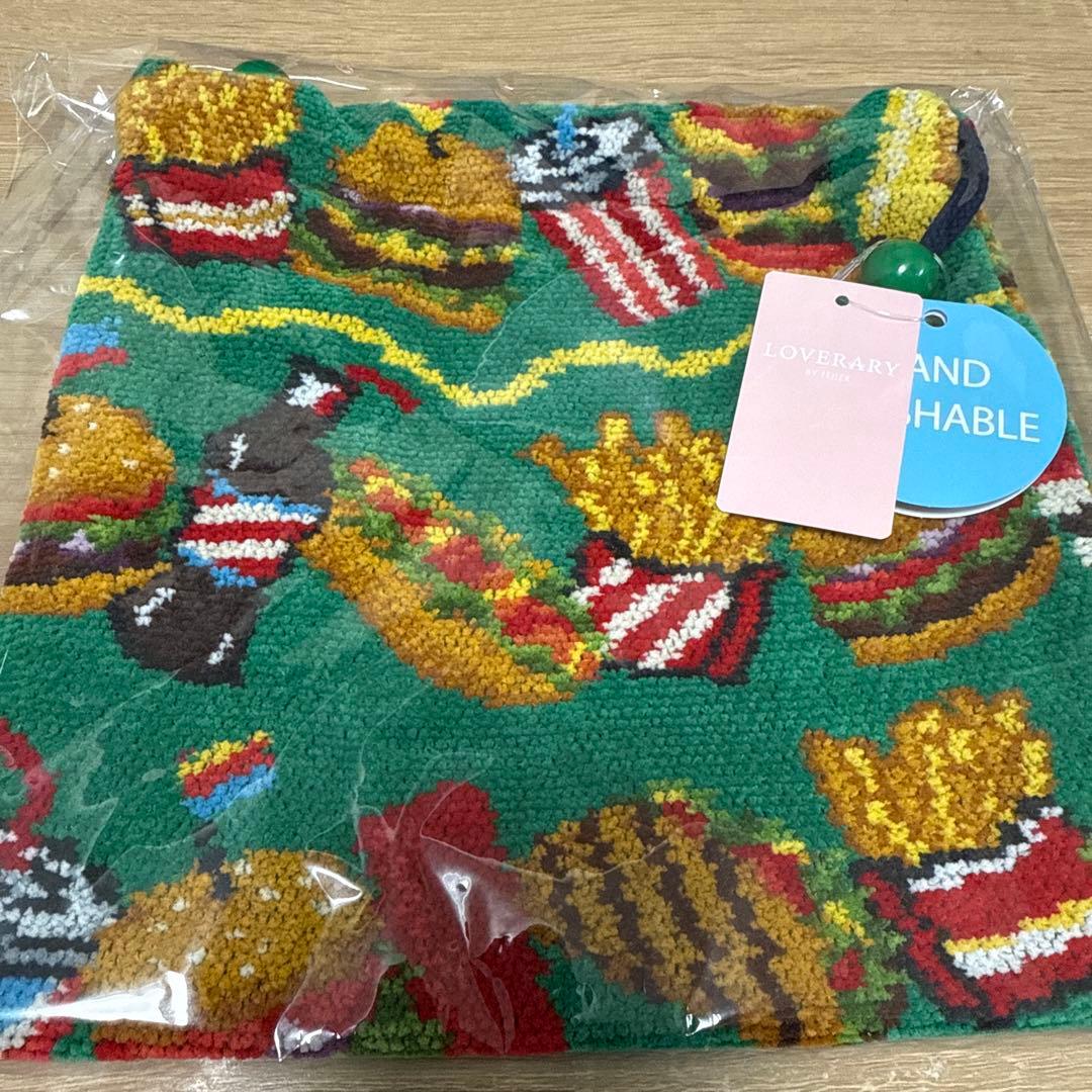 ラブラリーバイフェイラー ハンバーガー　巾着