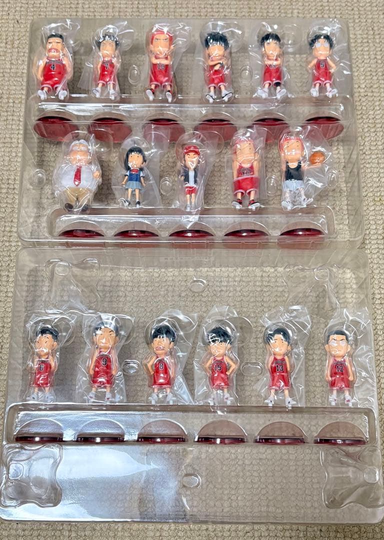 スラムダンク フィギュアコレクション 初回生産版 映画 湘北 ブリスター未開封