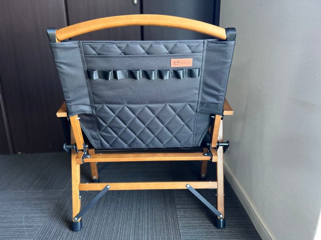 WAQ Folding Wood Chair ブラック