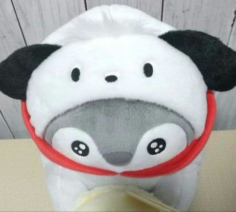 コウペンちゃん × ポチャッコ ぬいぐるみ(M) サンリオ