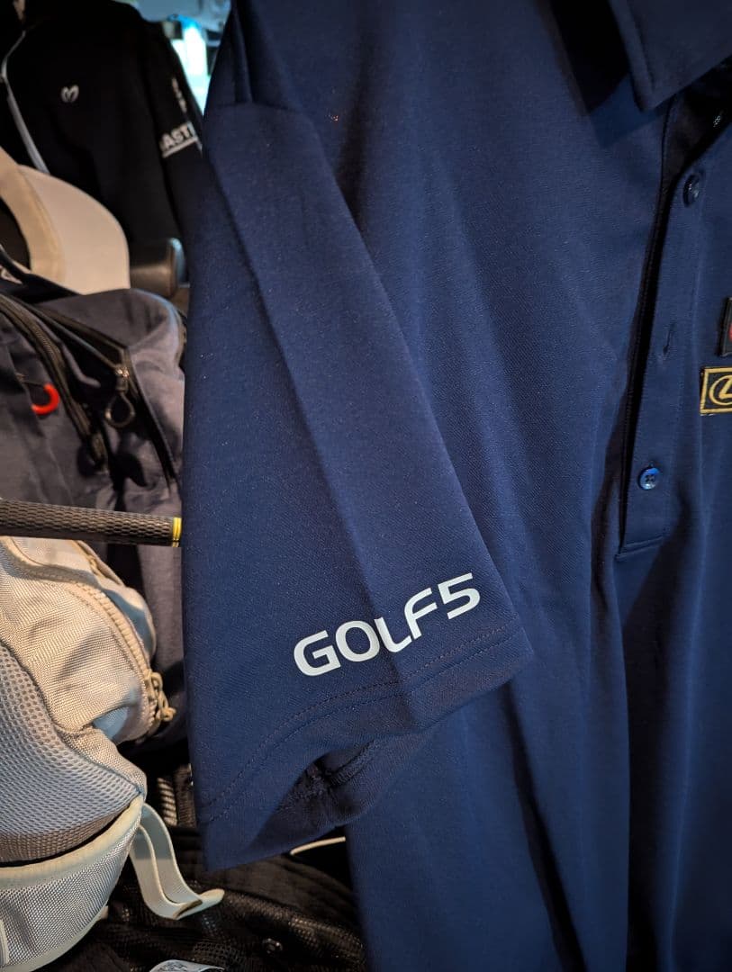GOLF5 ポロシャツ 2XL ネイビー