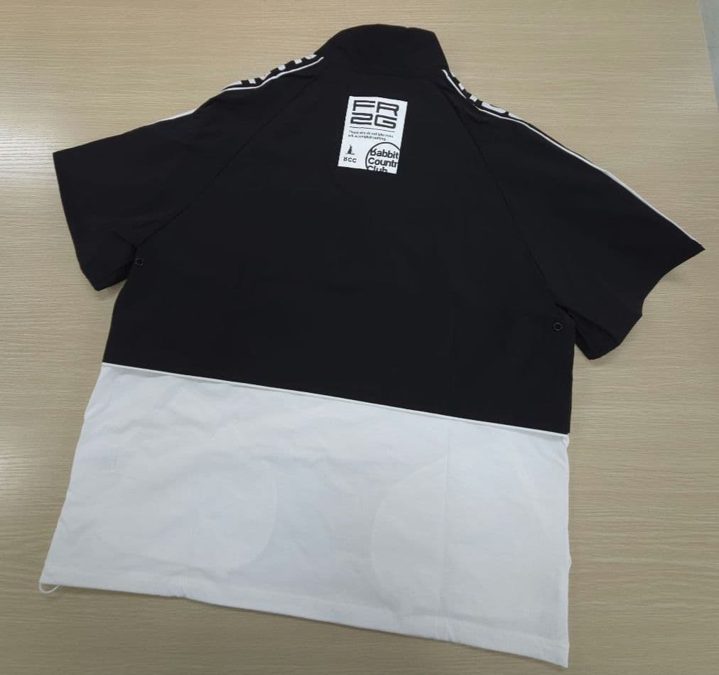 107. FR2 GOLF ハーフジップ ナイロン 半袖ブルゾン