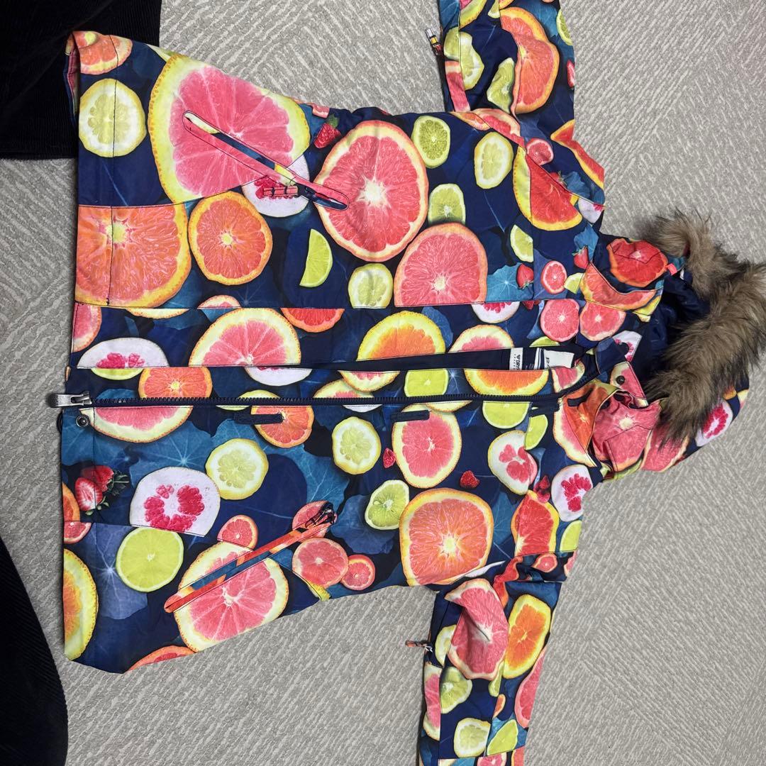 フルーツ柄 女性用 スノーボードウェア