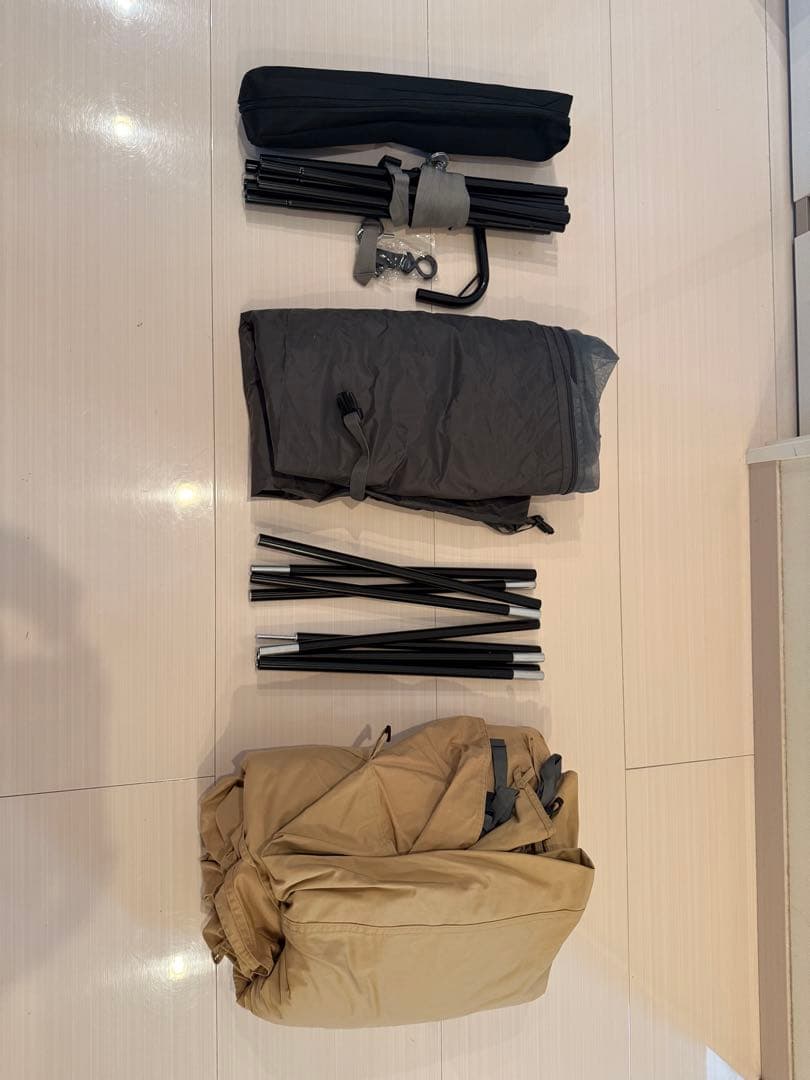 BUNDOK ソロティピー1TC フタマタポールつき