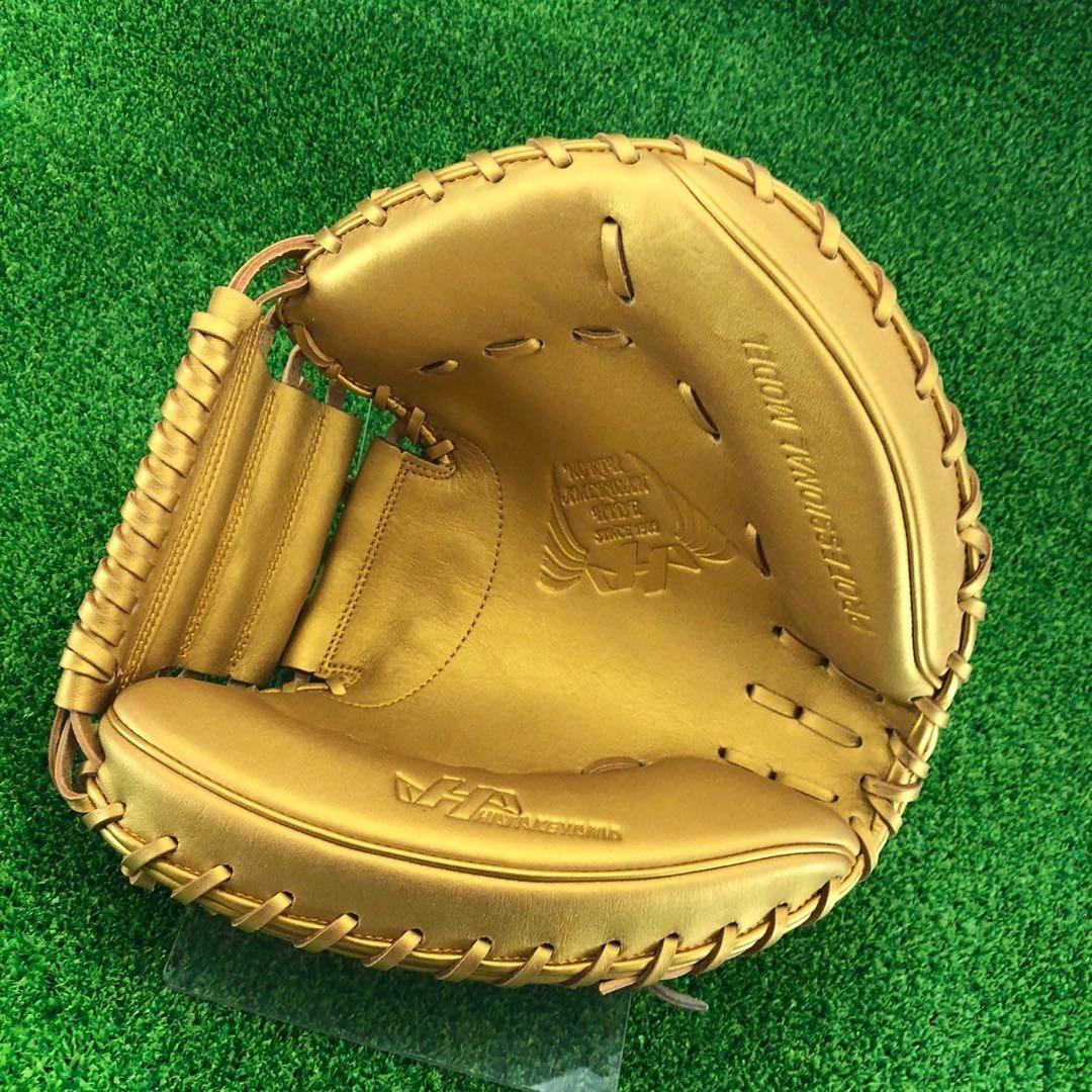 ハタケヤマ HATAKEYAMA キャッチャーミット 硬式 捕手 右投げ 496