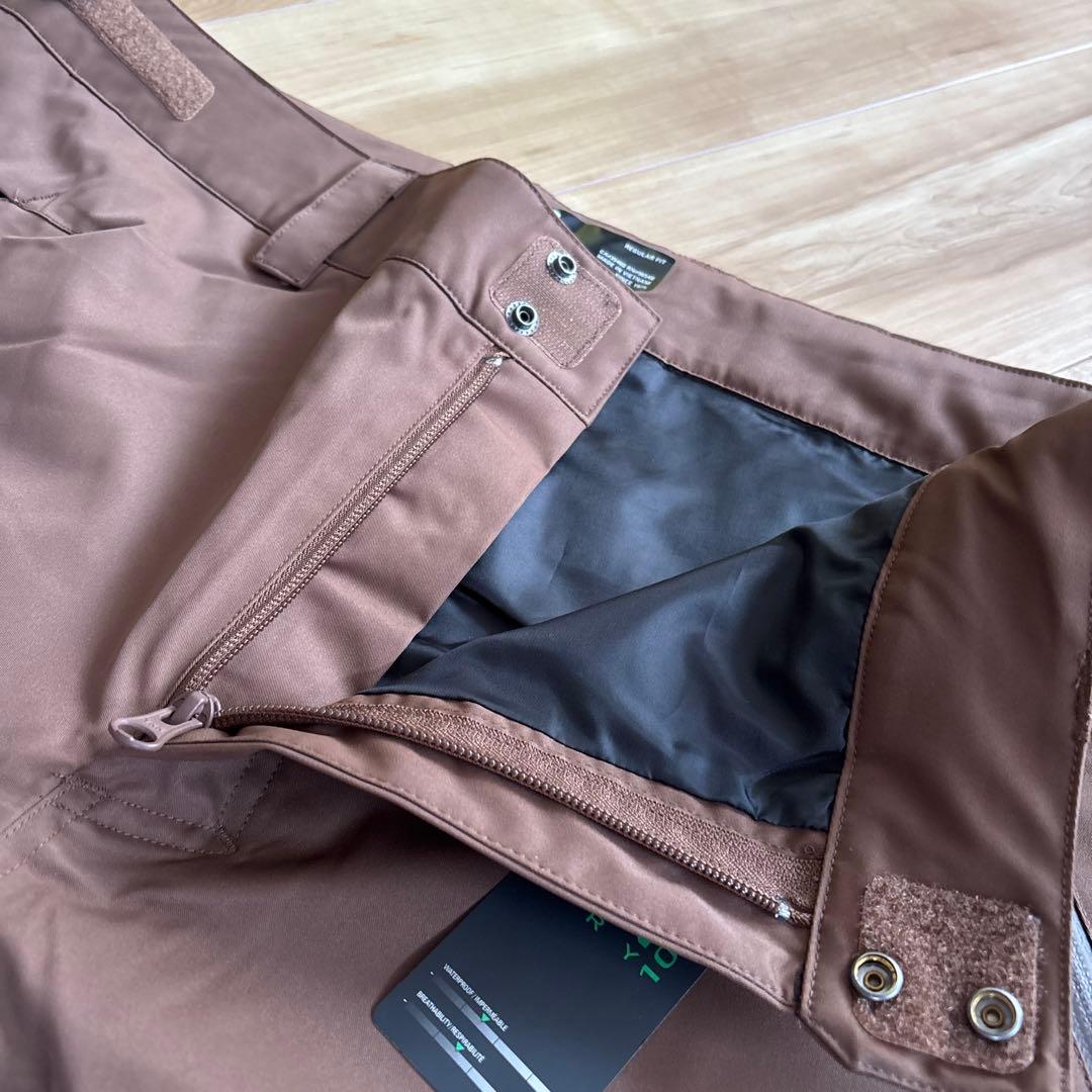 新品　オークリー　メンズ　スノーボードパンツ　ブラウン　撥水　日本XLサイズ