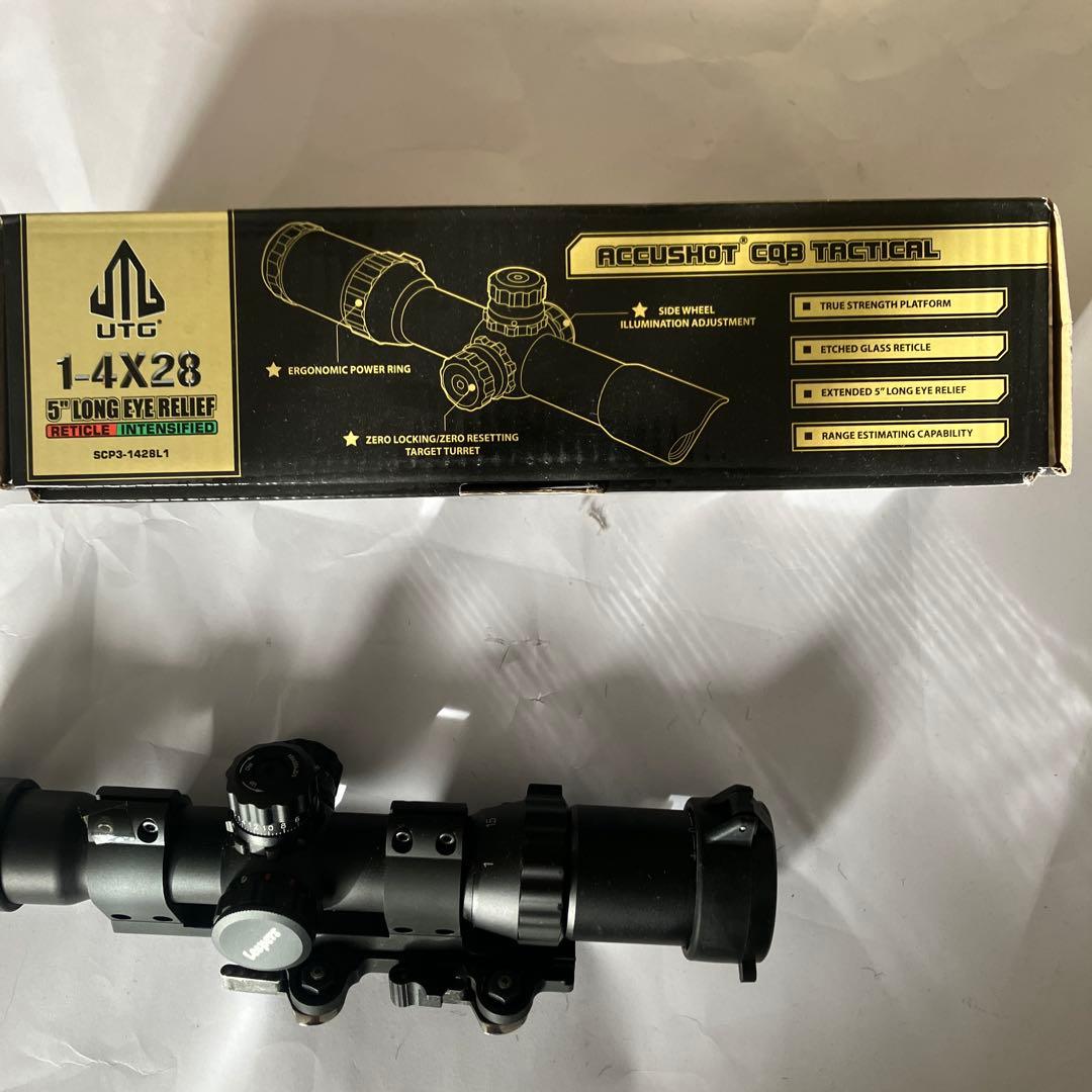 トイガン UTG Accushot CQP Tactical 1-4X28 Leapers