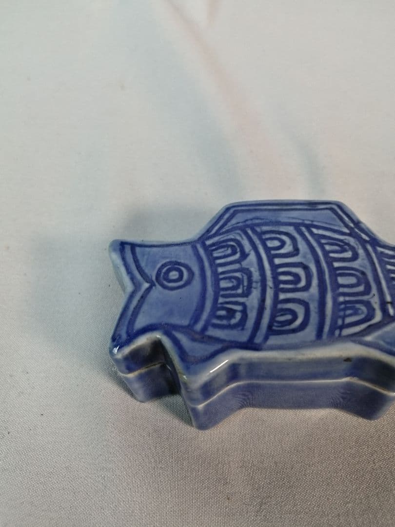 【茶道具】北峰作　木魚香合　香合283