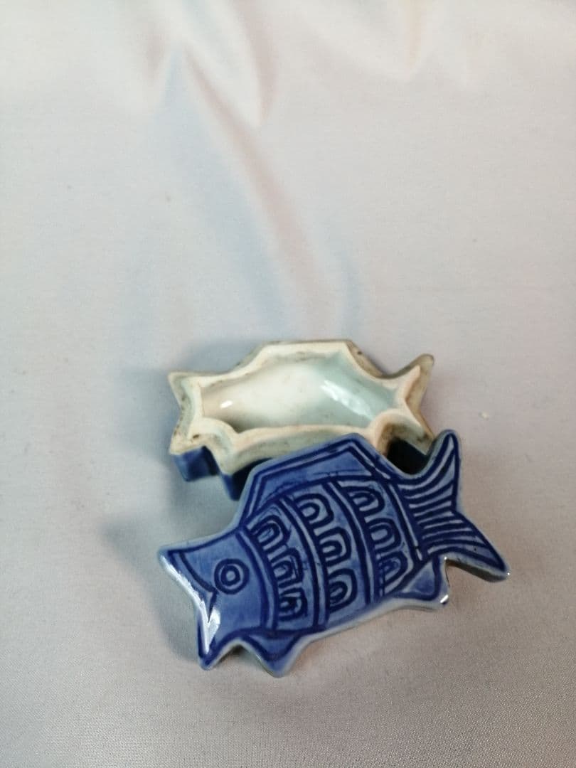 【茶道具】北峰作　木魚香合　香合283