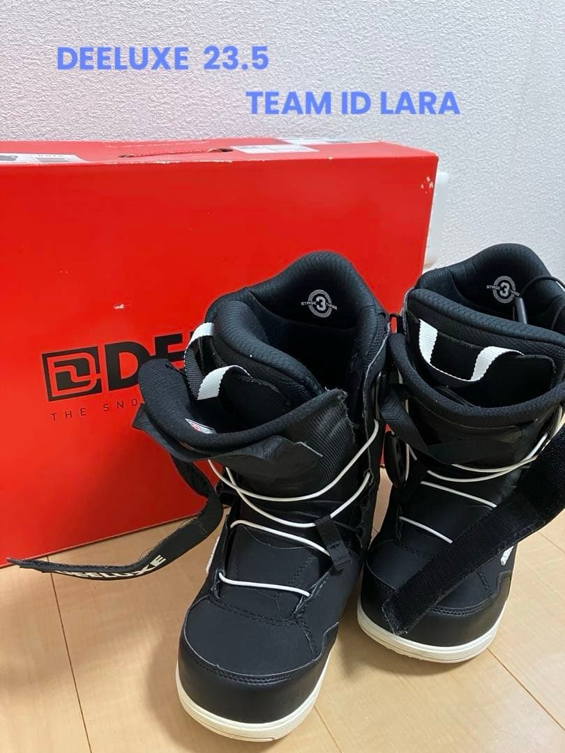 DEELUXE スノーボードブーツ TEAM ID LARA ブラック23.5