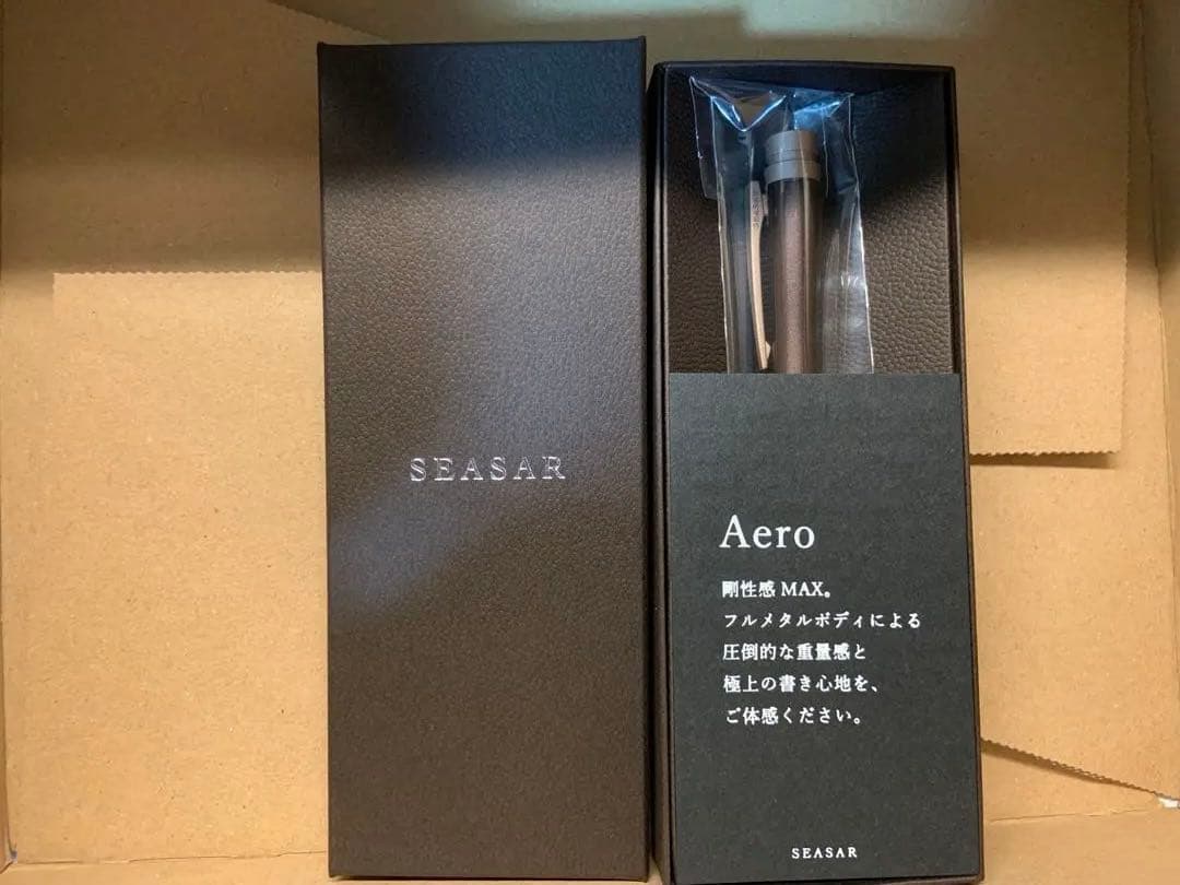 SEASAR Aero 剛性感MAX ダークブラウン シャープペンシル 本体