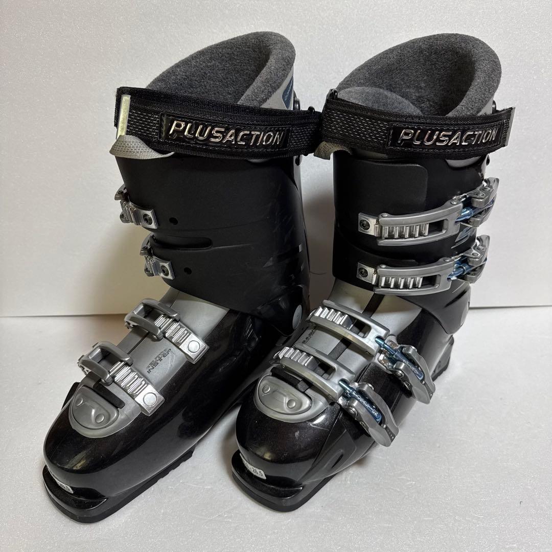スキーブーツ26-26.5CMPLUSACTION S5.5X黒色ブラック初心者