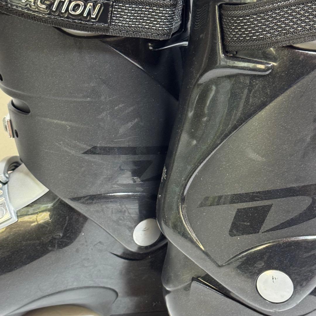 スキーブーツ26-26.5CMPLUSACTION S5.5X黒色ブラック初心者