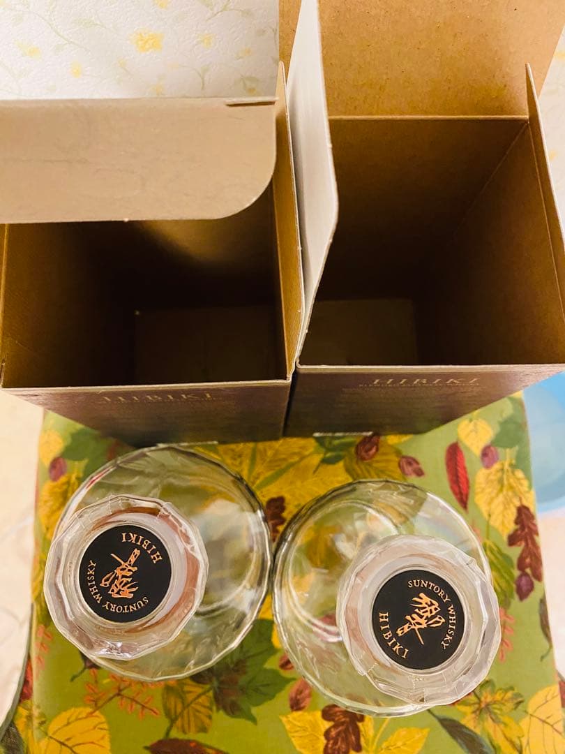 Hibiki 21年 ウイスキー ボトル2本セット空瓶空箱
