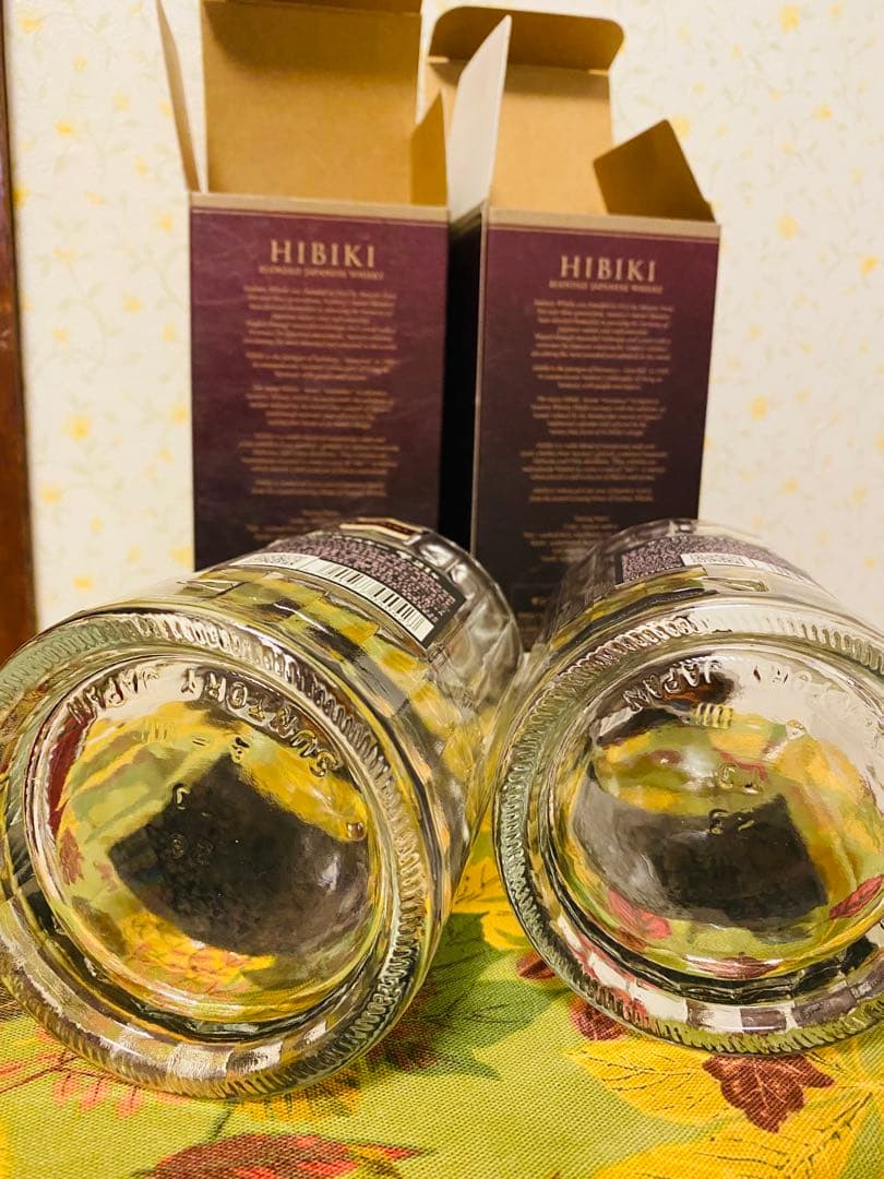 Hibiki 21年 ウイスキー ボトル2本セット空瓶空箱
