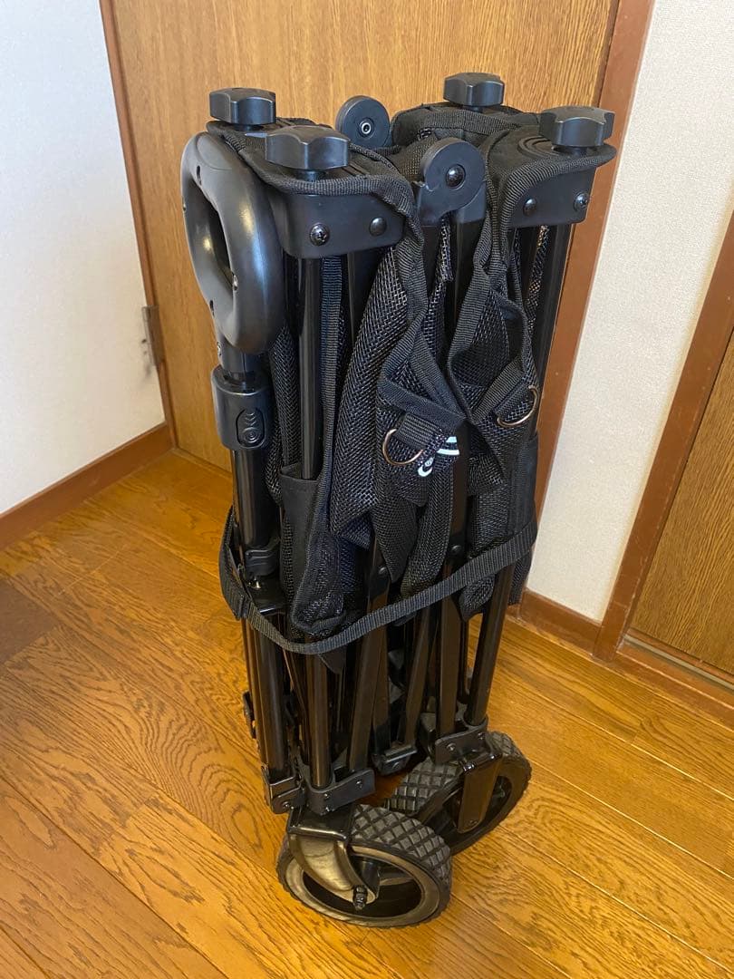 【美品】Coleman ワゴンメッシュ 【新品】ウッドロールテーブル セット