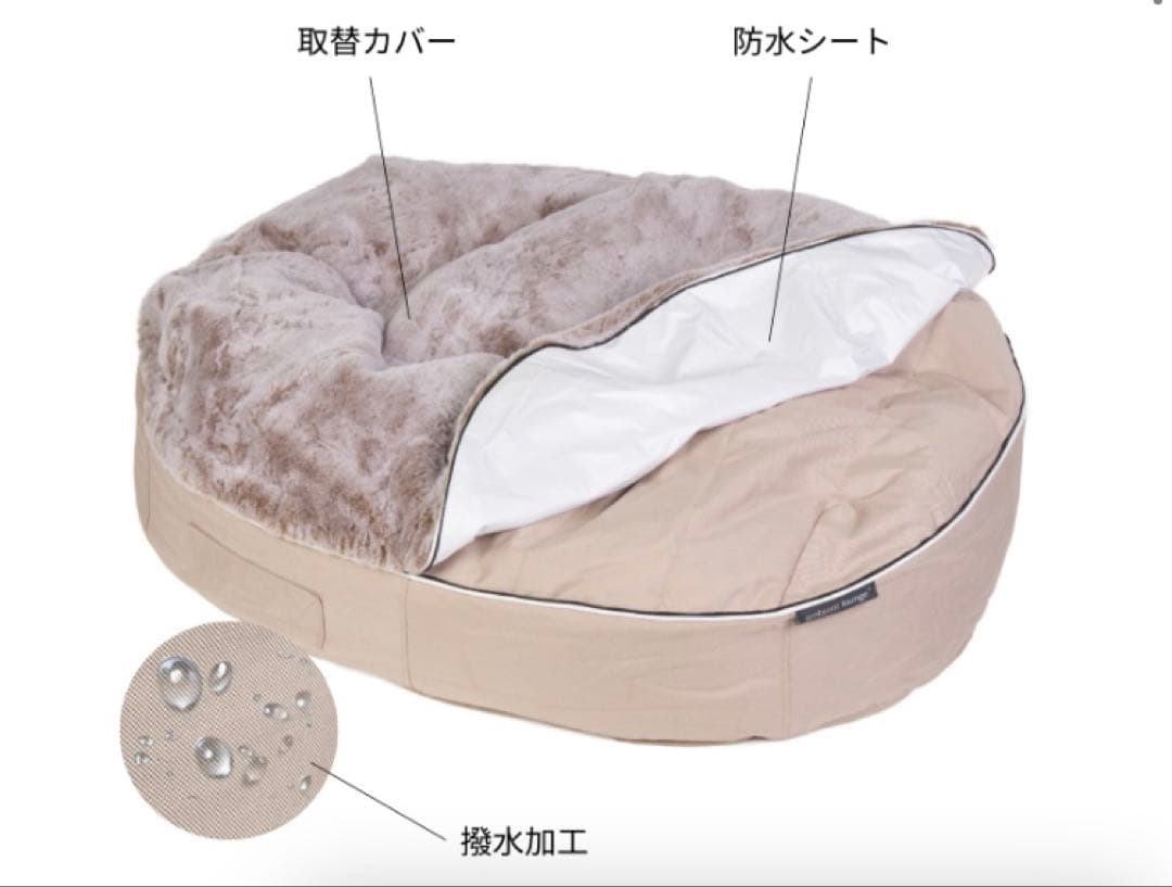 ambient loungeアンビエントラウンジ S 犬用　ペットベッド　超美品