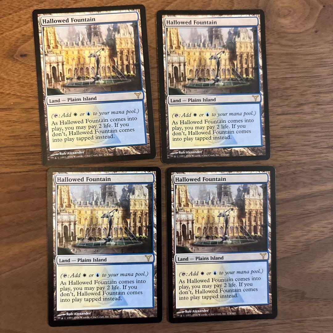 mtg 神聖なる泉　DIS 4枚セット