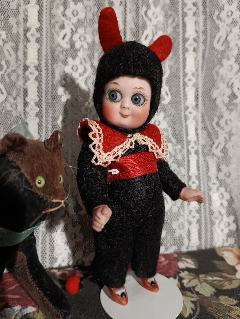 G2⭐アンティークドール　ケストナー　グーグリー　ミニョネット　小悪魔　レア⭐