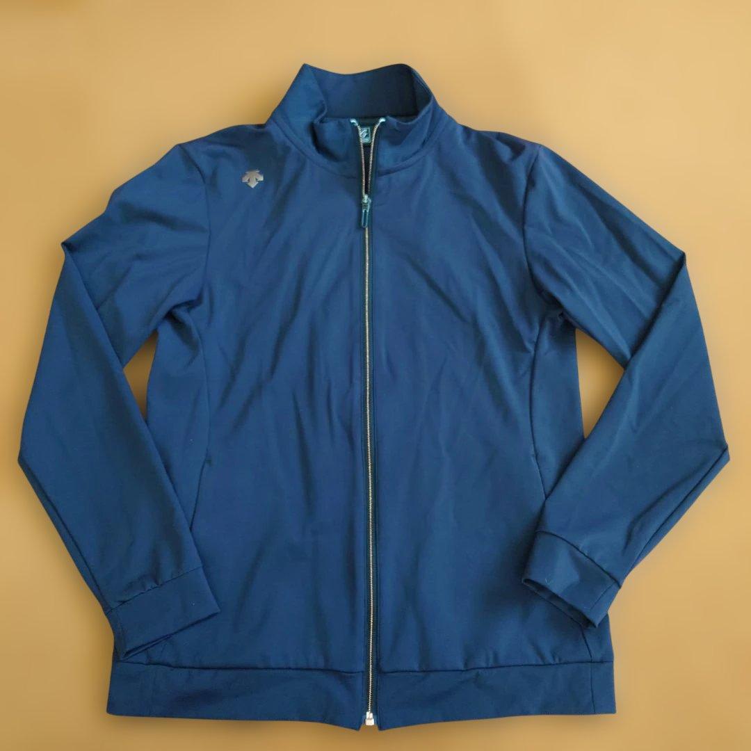 美品　デサントゴルフ　美ラインブルゾン　ストレッチ　ジャケット