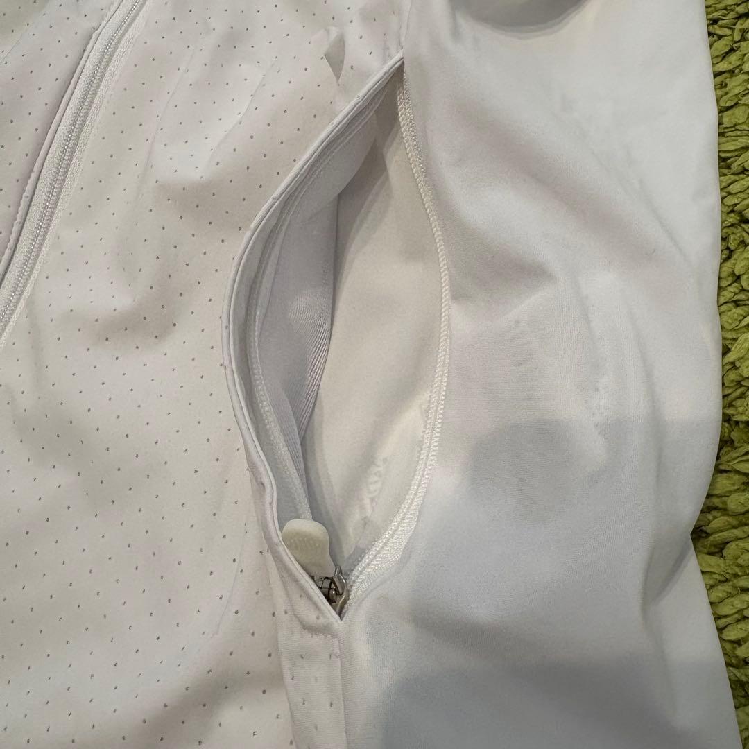 WAAC ワック ジップジャケット アウター 薄手 ホワイト 白 サイズ2