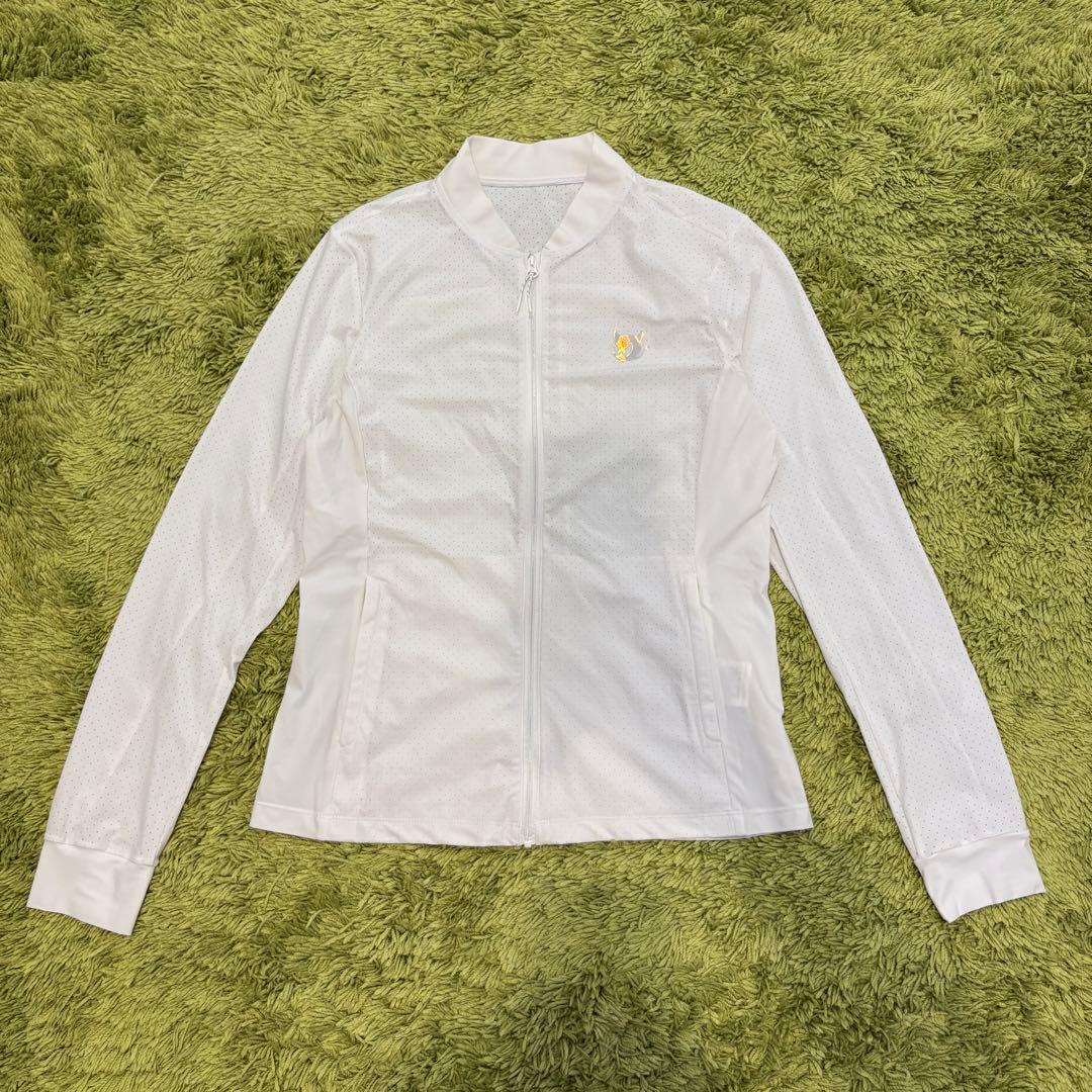 WAAC ワック ジップジャケット アウター 薄手 ホワイト 白 サイズ2