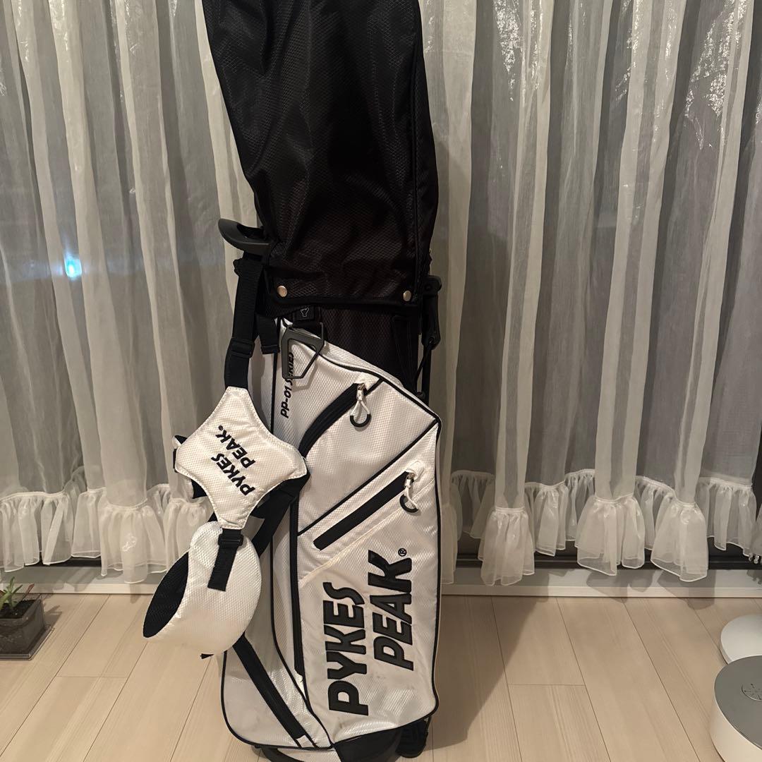 展示品未使用美品 ⭐︎PYKES PEAKキャディーバッグ　ラスト販売