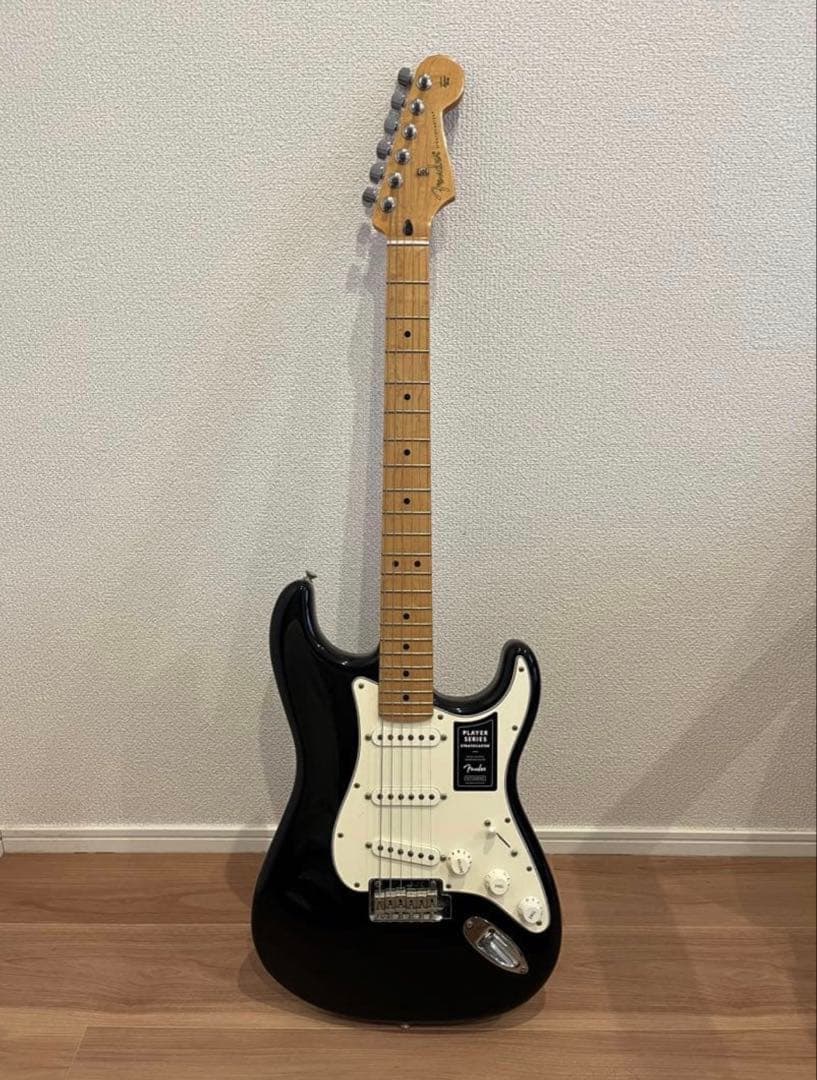 え*む様 Fender Player Series ブラックエレキギター