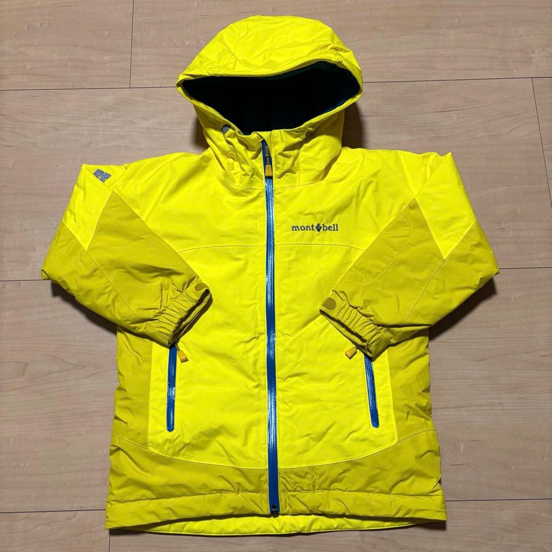 値下げ中【mont-bell】スノーウェア ジャケット&パンツセット 110cm