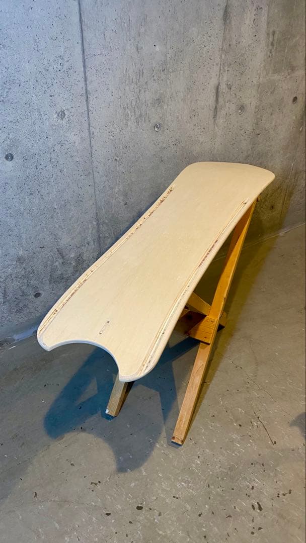 NF 雪板 ブランク135cm 未塗装 新雪専用 スノートイ