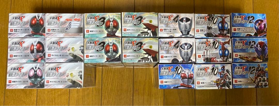 掌動Ｘ 仮面ライダー➕SHOODO 29個セット