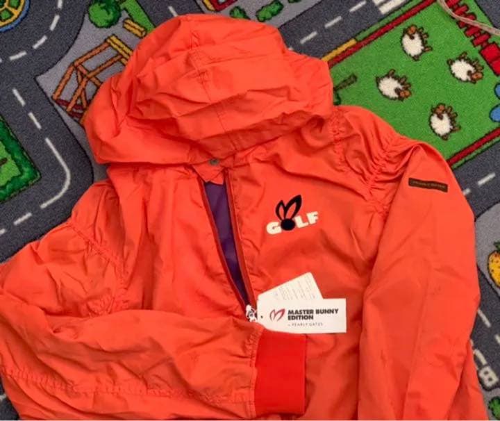 パーリーゲイツ　マスターバーニーパーカー付きブルゾン