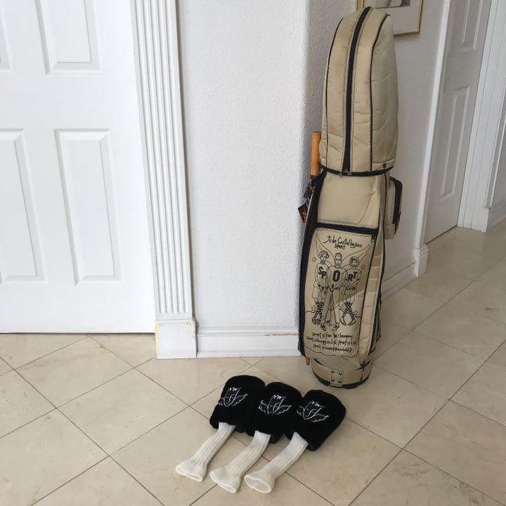 カステルバジャッククラブバック、傘、クラブカバー、ボール、シューズカバー