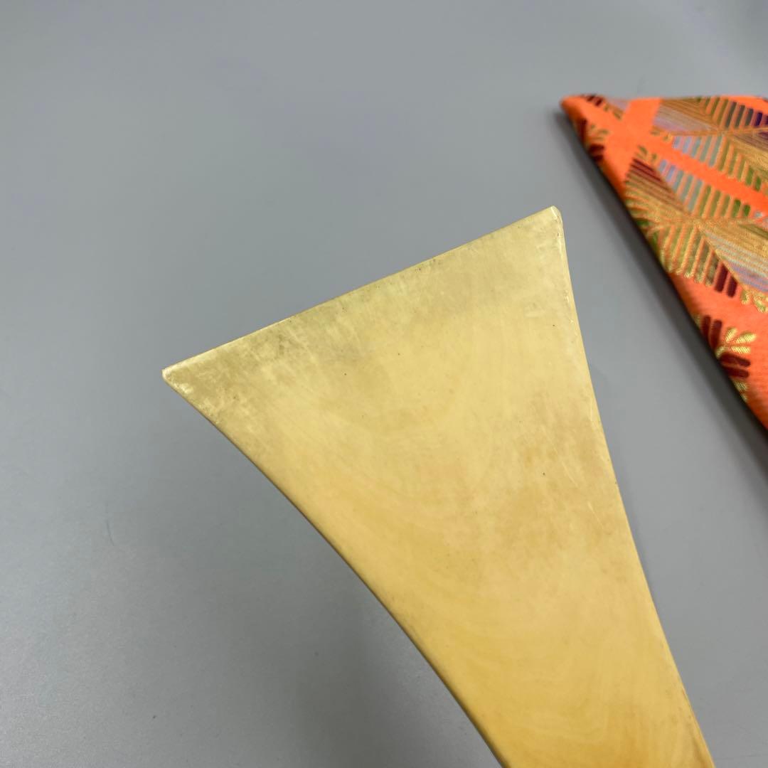 239ヴィンテージ 天然素材　三味線バチ　重さ約90g