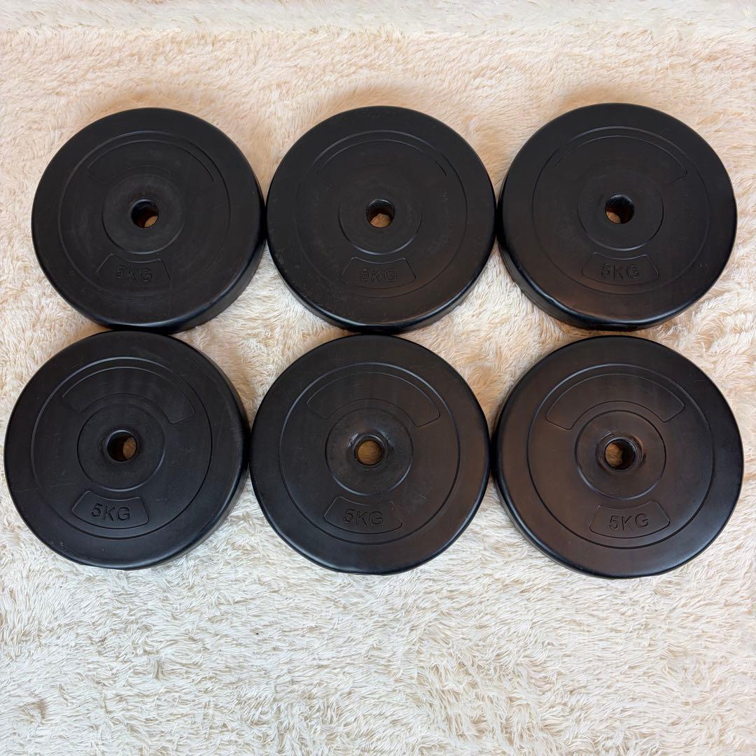 直接引き取り限定 約80kg 可変式 ダンベル プレート セット