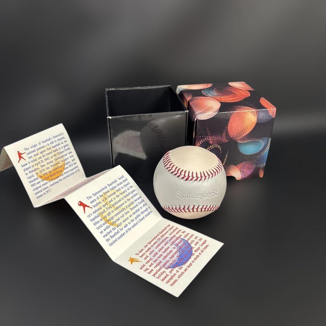 Spinneybeck 野球ボール ギフトボックス付き　管理番：F